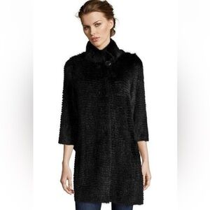 Linda Richards Mink brown fur luxury coat